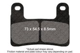 EBC Disc Brake Pads - FA724HH